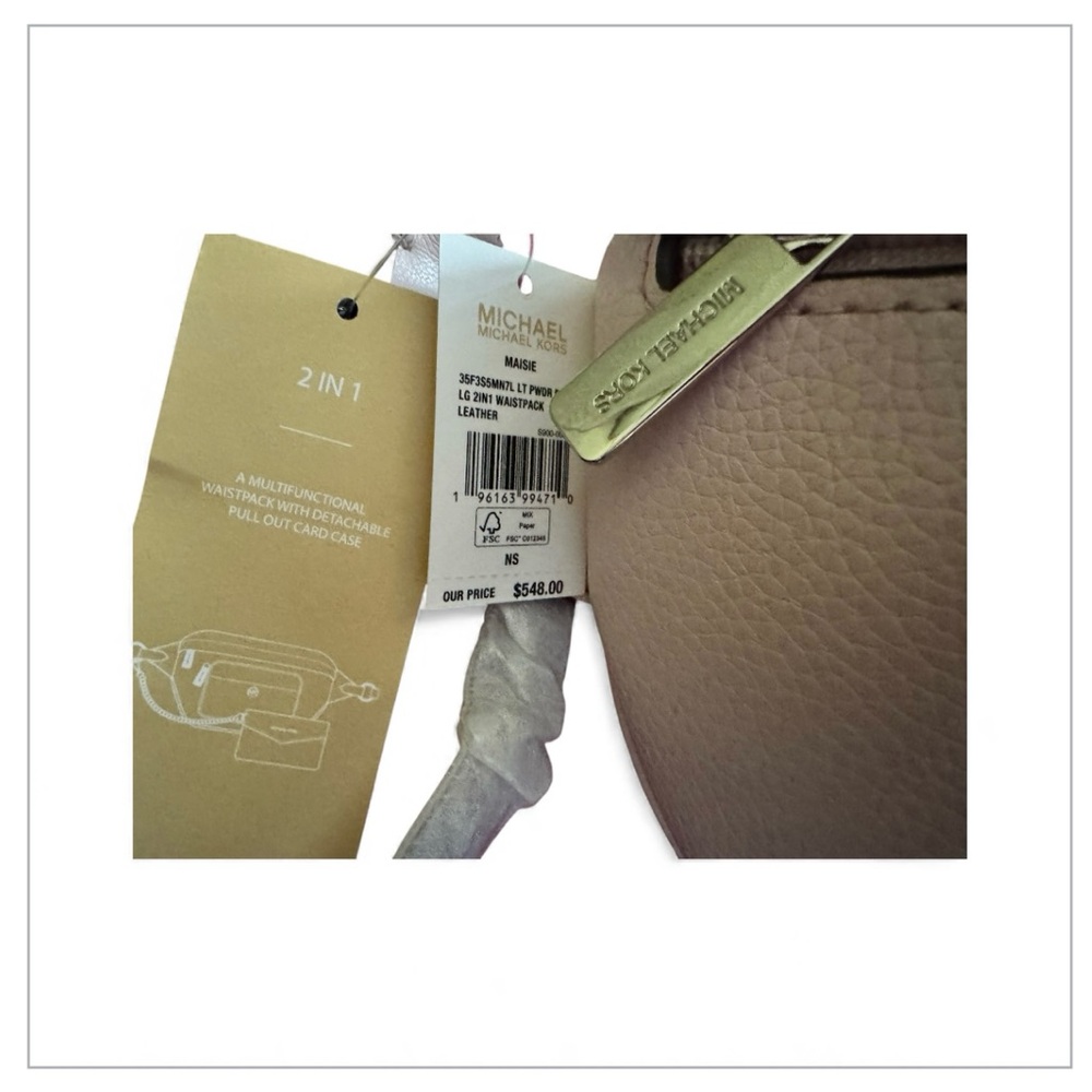 Michael Kors ~ Maisie Large 2-in-1 Waistpack - Picture 3 of 4